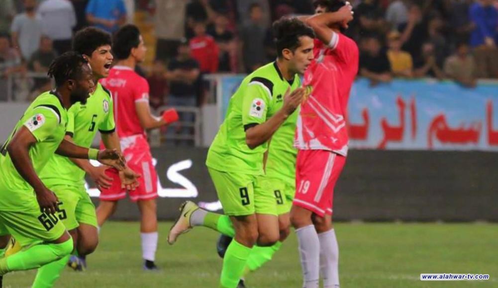 الصناعة تتغلب على نادي القاسم بنتيجة 1_0